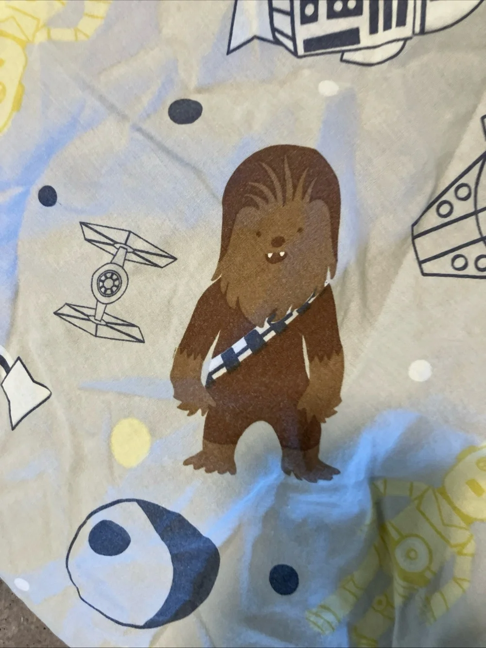 crib sheet star wars lambs & Ivy